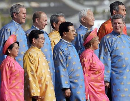 最炫民族風(fēng)：APEC晚宴上的領(lǐng)導(dǎo)人服裝大盤點